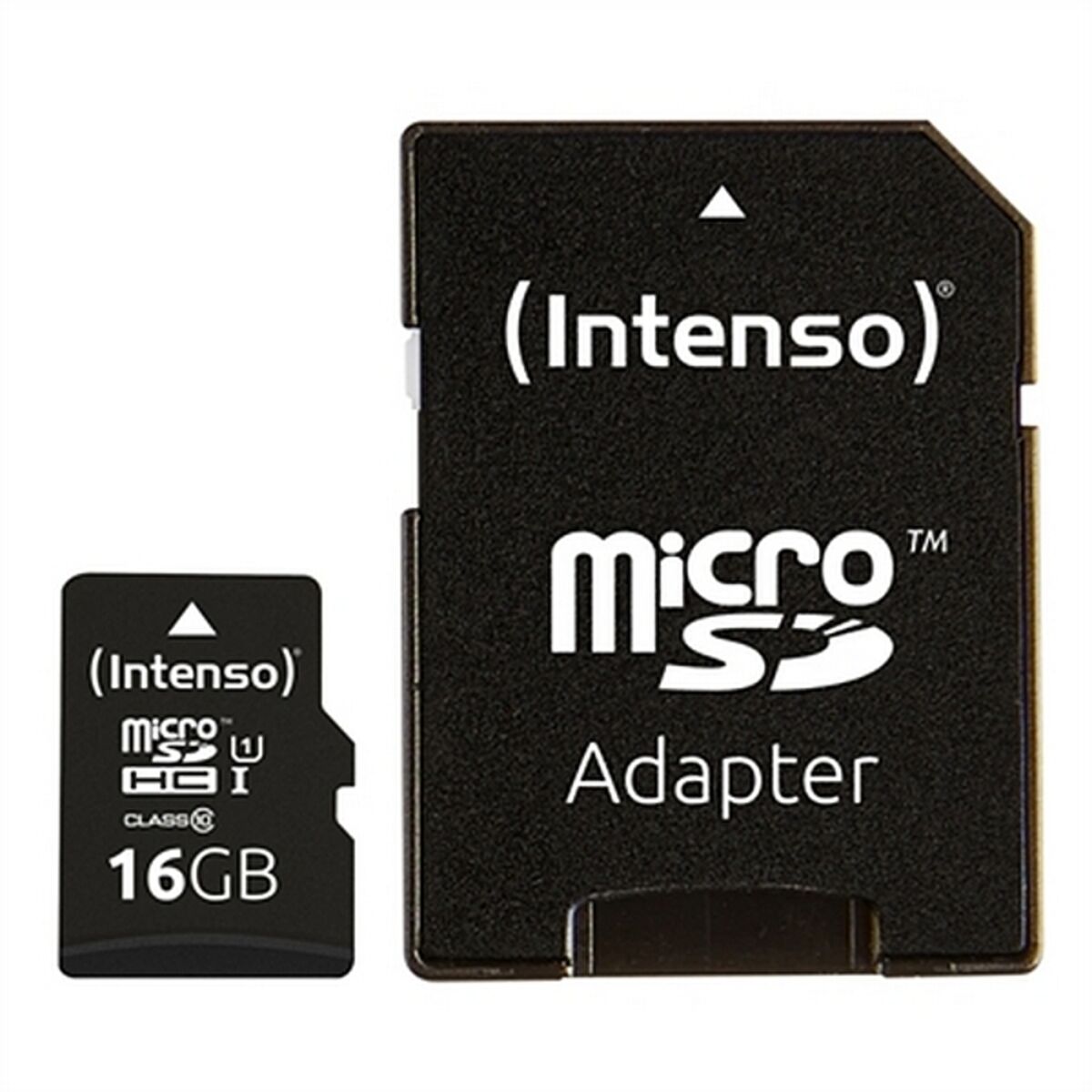 Micro-SD Minneskort med Adapter INTENSO 34234 UHS-I Premium